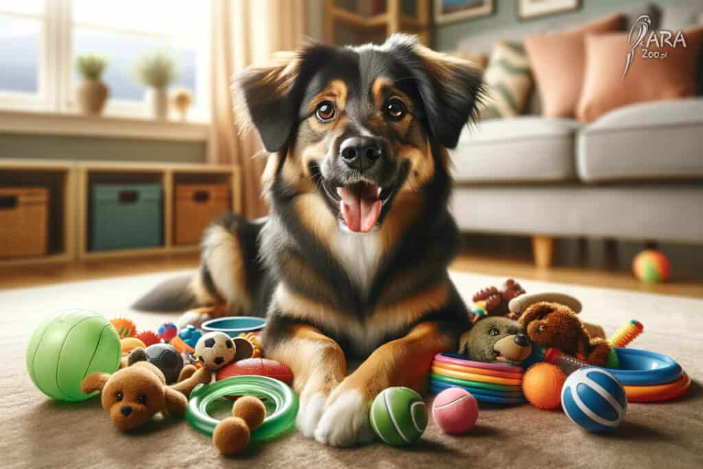 ważne zabawki dla psów